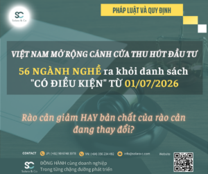 Việt Nam mở rộng cánh cửa thu hút đầu tư: 56 ngành nghề thoát khỏi vòng "có điều kiện" từ 01/07/2026