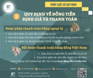 Quy định về đồng tiền định giá và thanh toán