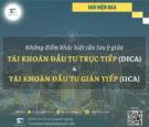 tài khoản đầu tư trực tiếp và tài khoản đầu tư gián tiếp